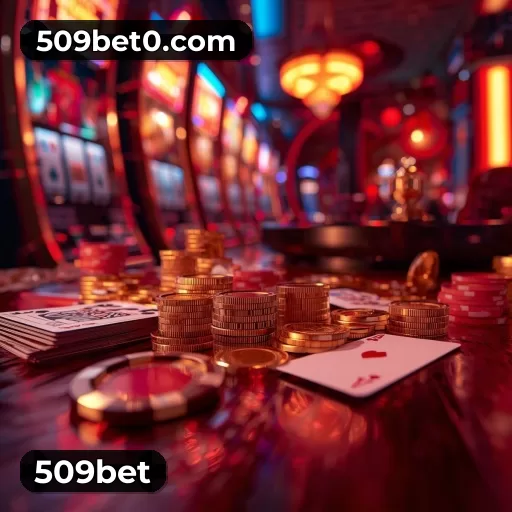 Tela de boas-vindas e lobby de jogos do aplicativo 509bet