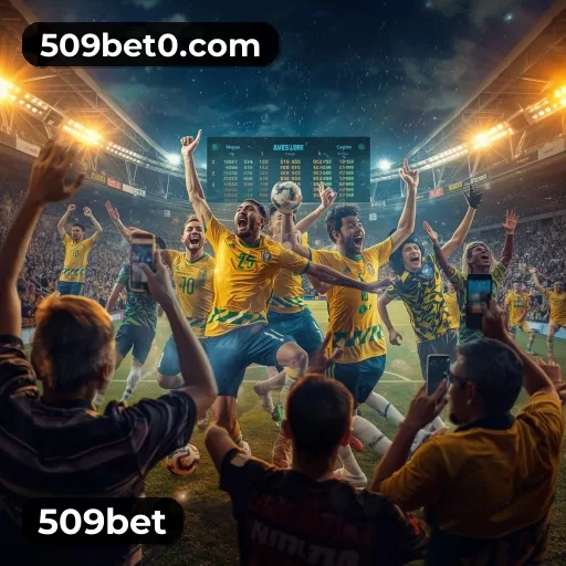 Identidade visual e vitrine de ofertas da plataforma 509bet